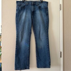 Kenneth Cole New York Men's Straight Blue Jeans